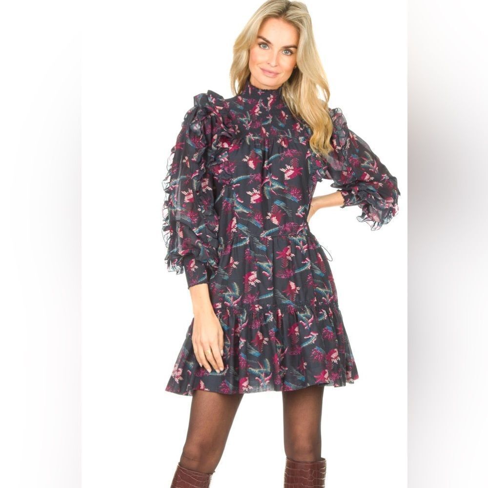 BEULAH Printed Mini Dress